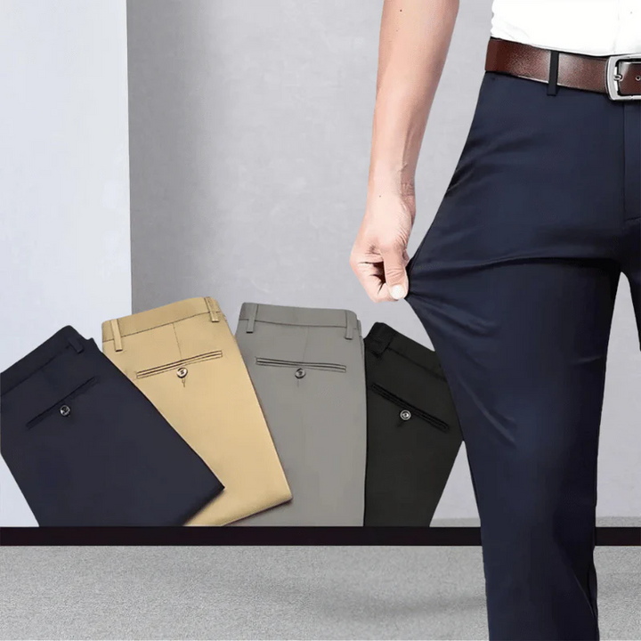 Herren Stretchhose – Stilvoll, Bequem & Flexibel | Perfekt für Alltag, Büro & Freizeit
