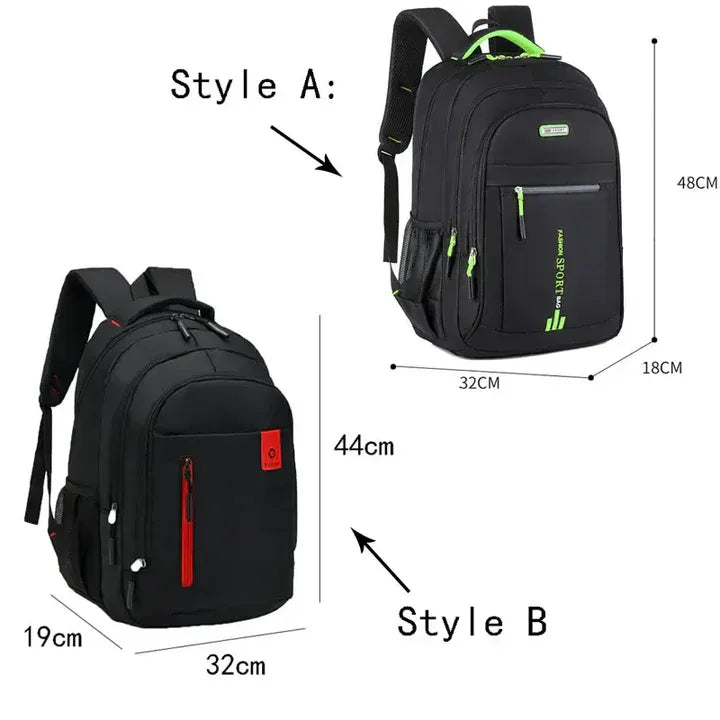 Herren Rucksack – Robust, Leicht & Funktional aus Oxford-Gewebe | Ideal für Alltag, Reisen & Beruf