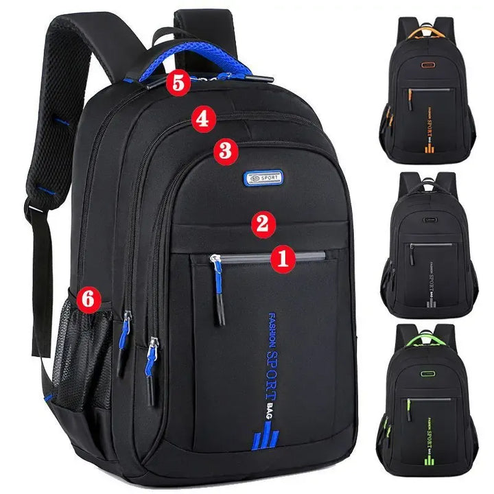 Herren Rucksack – Robust, Leicht & Funktional aus Oxford-Gewebe | Ideal für Alltag, Reisen & Beruf