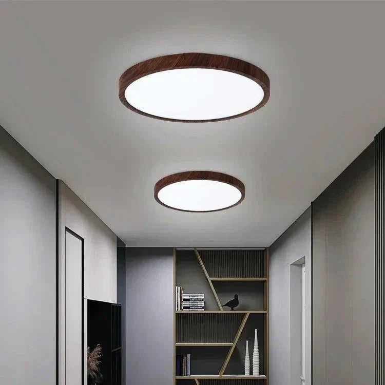 Modern Round Ceiling Light Ultra-Slim Dimmable LED Design