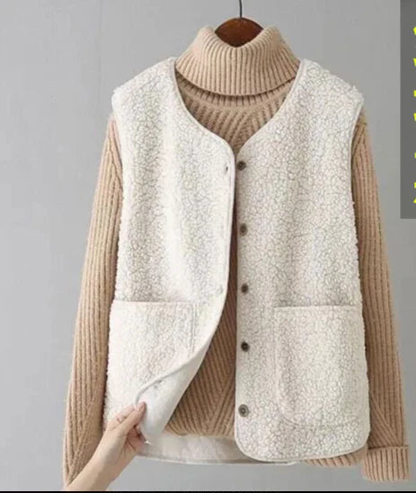 Damen Ärmellose Winter-Weste | Freizeit