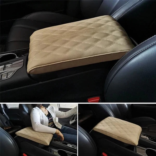 Car Centre Console Quilt Armrest Cushion Pad