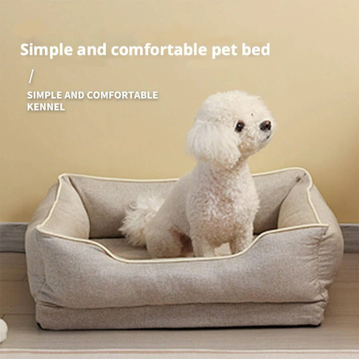Car Back Seat Dog Bed with Non Slip Base