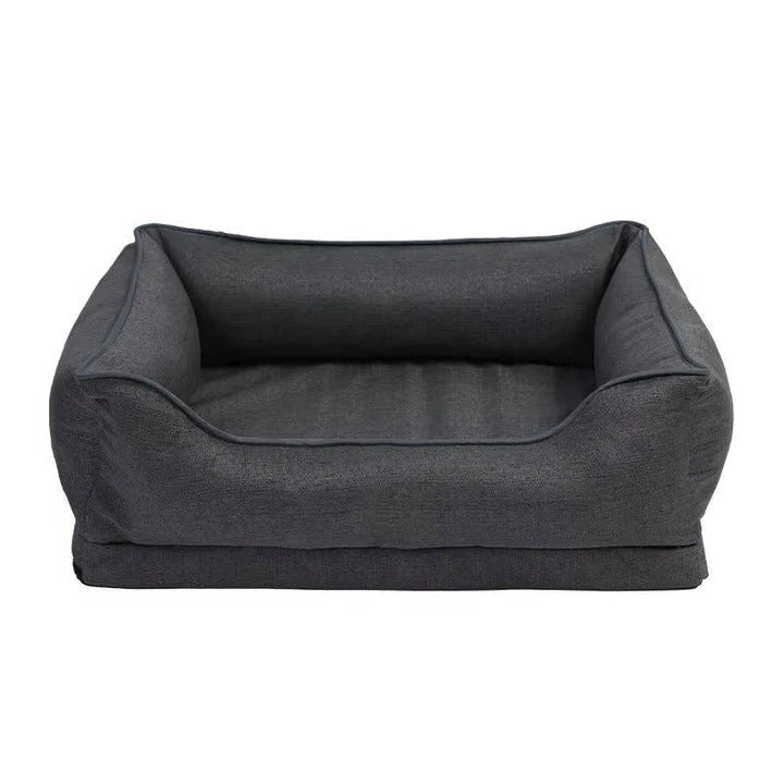 Car Back Seat Dog Bed with Non Slip Base