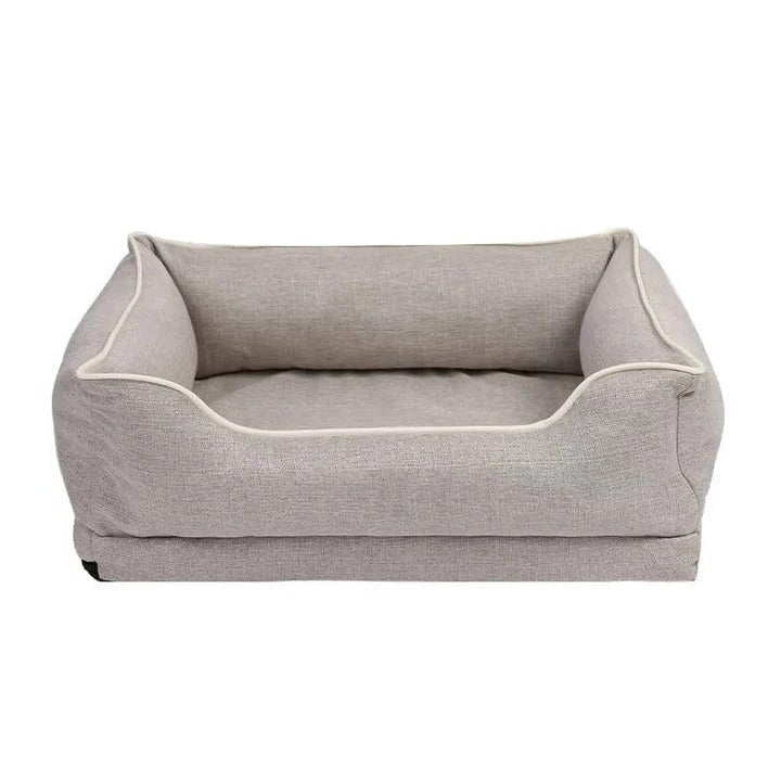 Car Back Seat Dog Bed with Non Slip Base