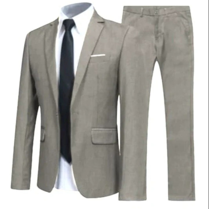 Bastien | Eleganter Zweiteiliger Hochzeitsanzug Für Herren