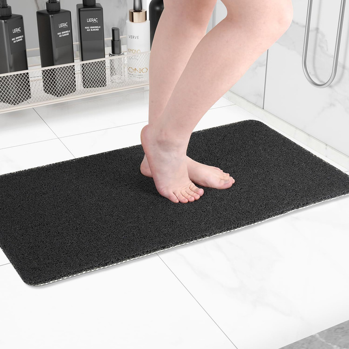 Bathroom Shower Safety Mat Stable, Quick-Dry Floor Protection