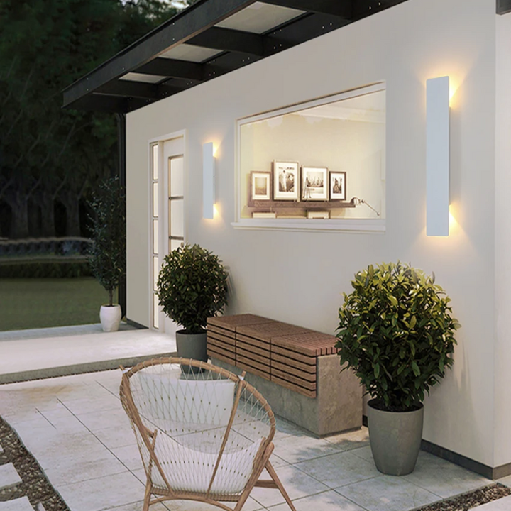 Exterior LED Wall Light Modern Wall-Mounted Outdoor Lighting