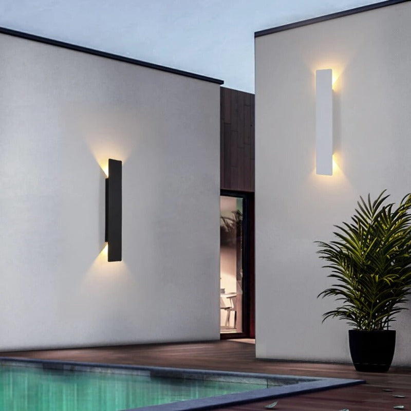Exterior LED Wall Light Modern Wall-Mounted Outdoor Lighting