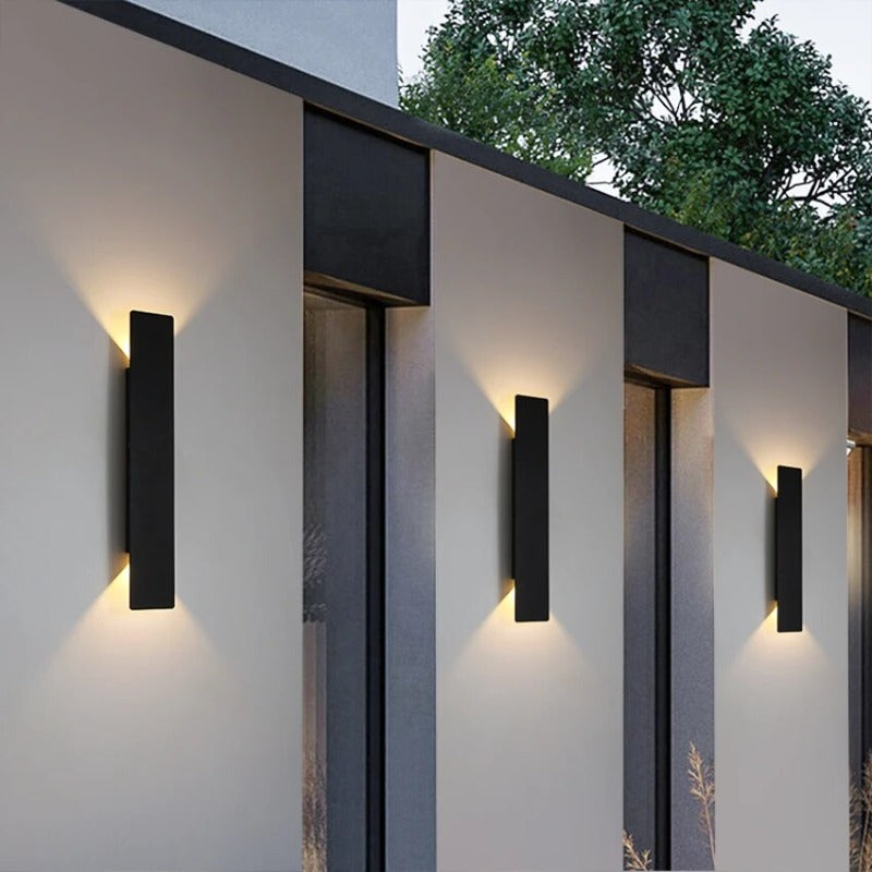 Exterior LED Wall Light Modern Wall-Mounted Outdoor Lighting