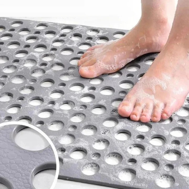 Rutschfeste Duschmatte – Antibakteriell, Hygienisch & Langlebig | Sicherer Stand in Dusche & Badewanne