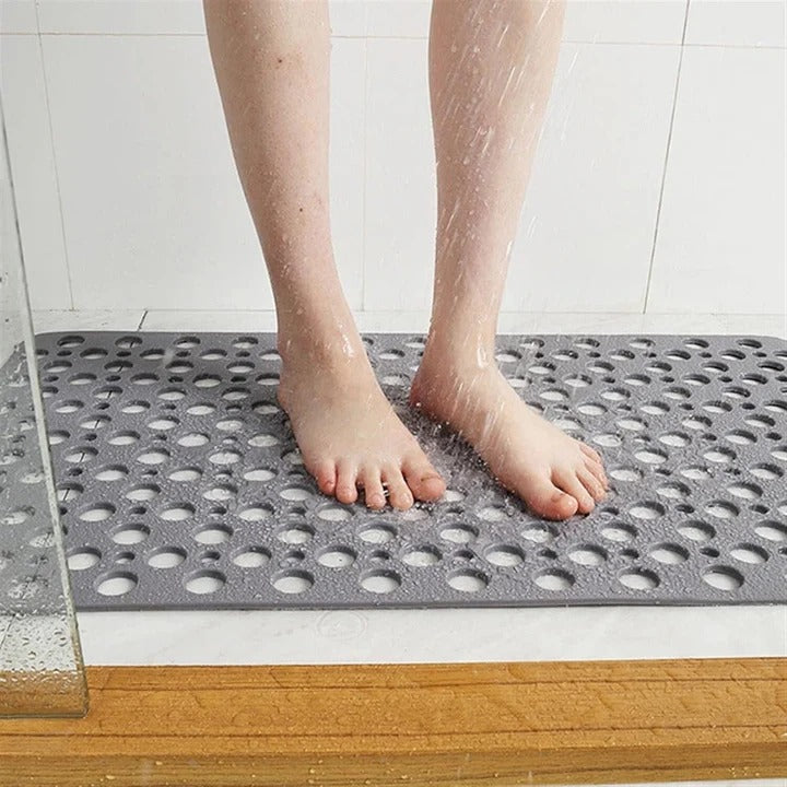 Rutschfeste Duschmatte – Antibakteriell, Hygienisch & Langlebig | Sicherer Stand in Dusche & Badewanne