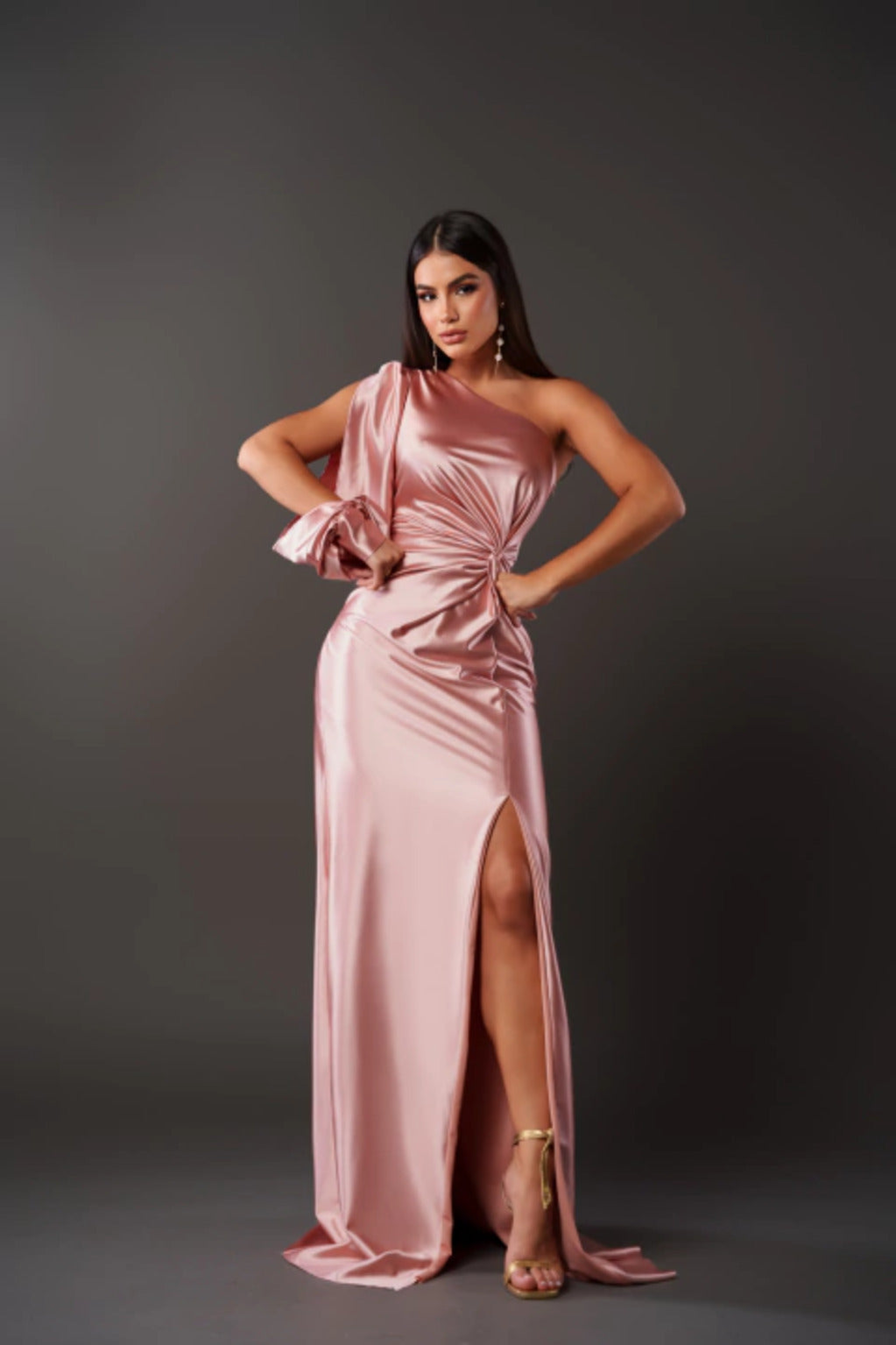 Abendkleid Für Damen | One-Shoulder