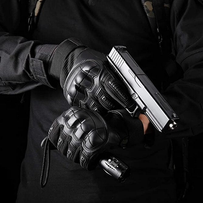 Heavy Duty Tactical Gloves Reinforced Protection & Grip Control