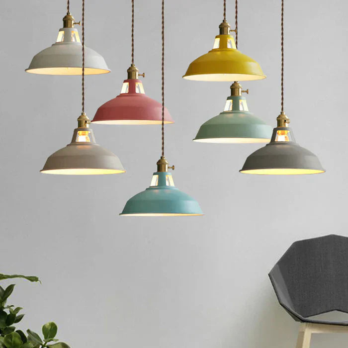 Retro Pendant Ceiling Light Adjustable Industrial Design