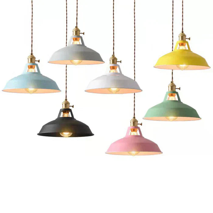 Retro Pendant Ceiling Light Adjustable Industrial Design