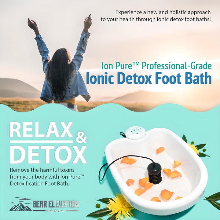 Ionic Foot Spa Device At-Home Wellness & Relaxation Support