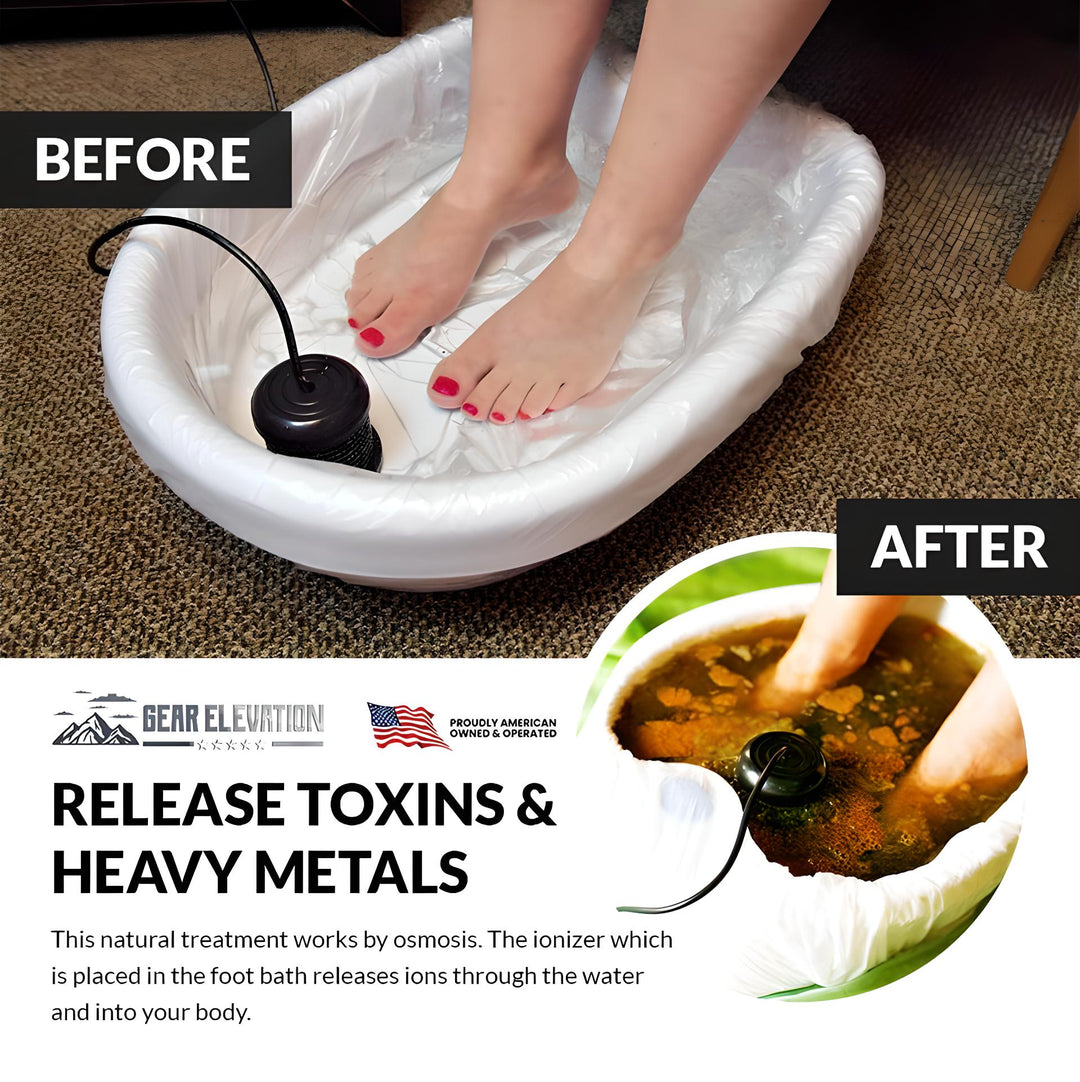 Ionic Foot Spa Device At-Home Wellness & Relaxation Support