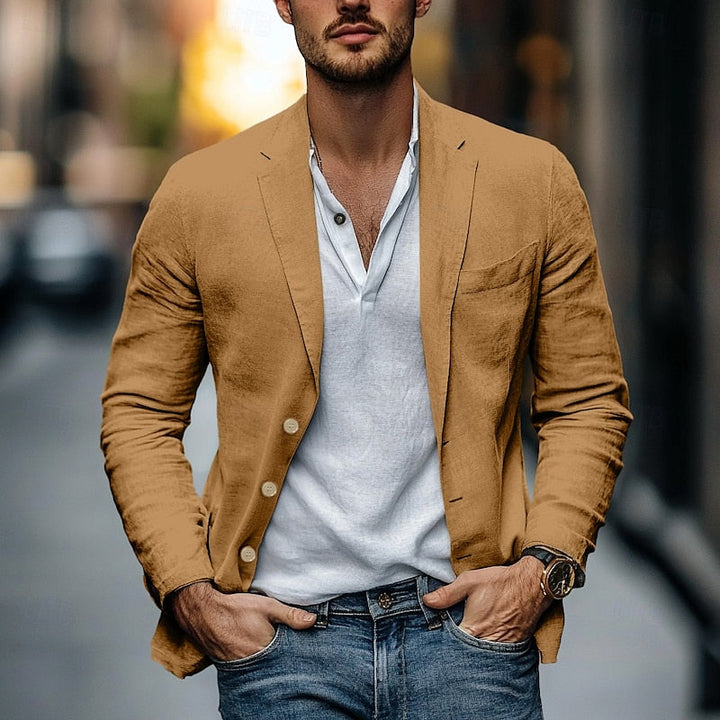 Lässiger Sommerblazer Für Männer | Einreihig