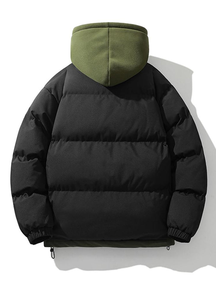 Trendige Daunenjacke Mit Kapuze | Winter