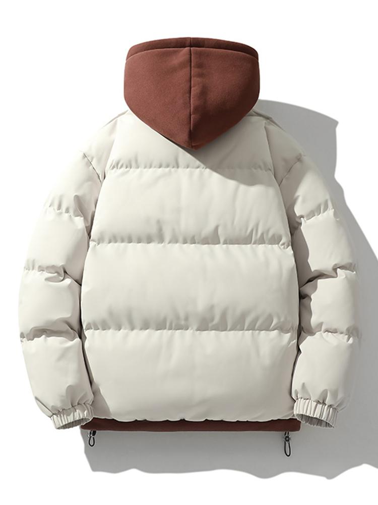 Trendige Daunenjacke Mit Kapuze | Winter