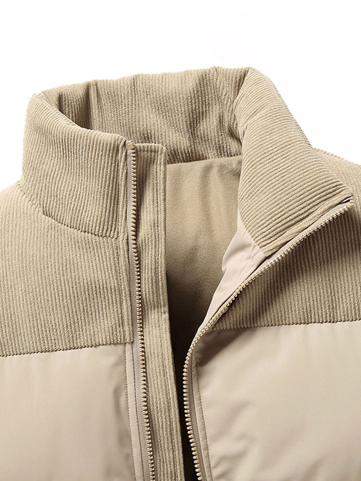 Herren Winter Daunenjacke | Mit Tasche