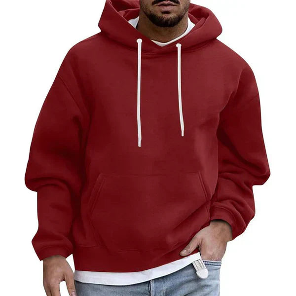 Herren-Hoodie Mit Taschen | Langarm
