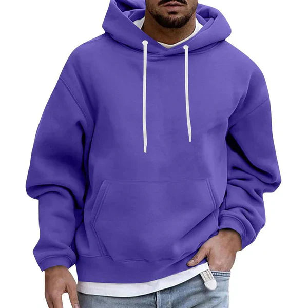 Herren-Hoodie Mit Taschen | Langarm