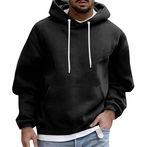 Herren-Hoodie Mit Taschen | Langarm