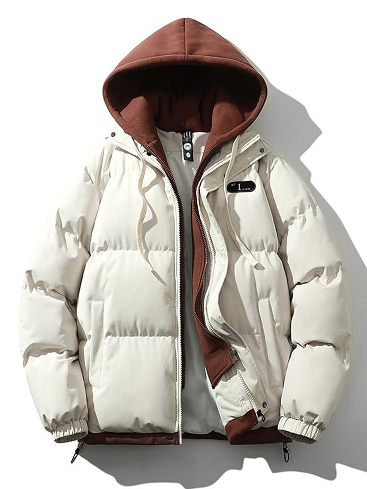 Trendige Daunenjacke Mit Kapuze | Winter