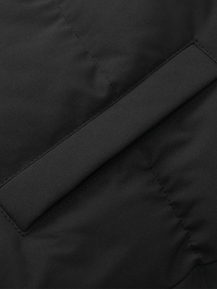 Trendige Daunenjacke Mit Kapuze | Winter