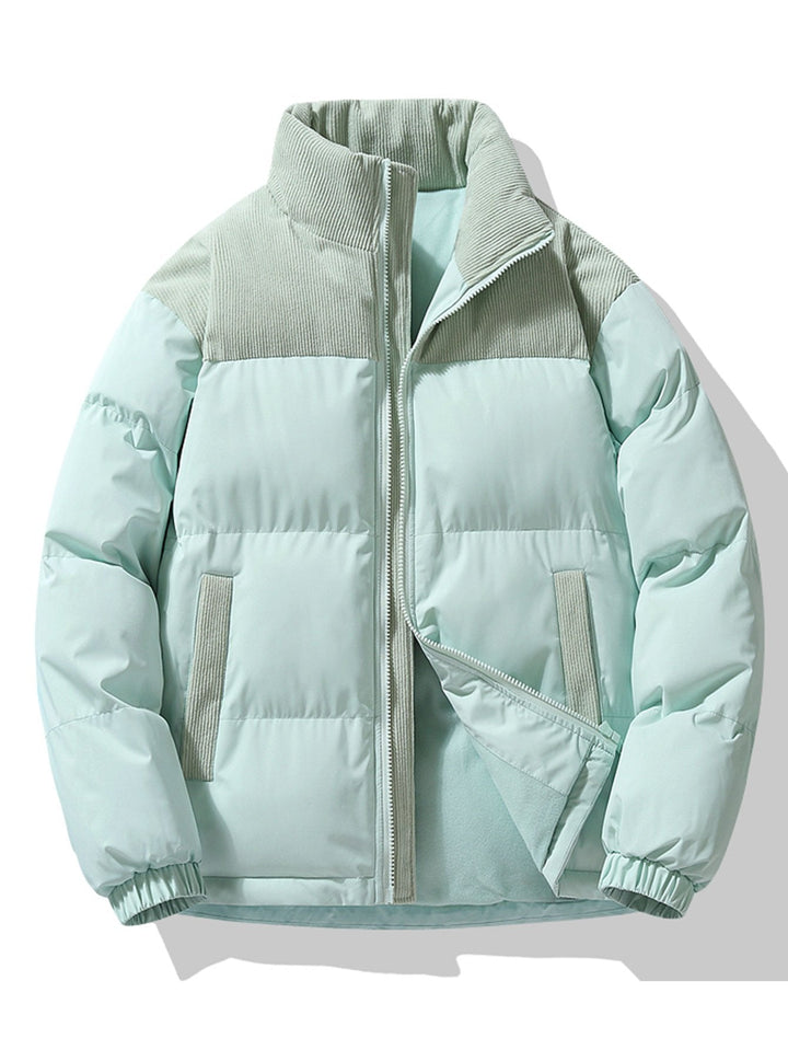 Herren Winter Daunenjacke | Mit Tasche