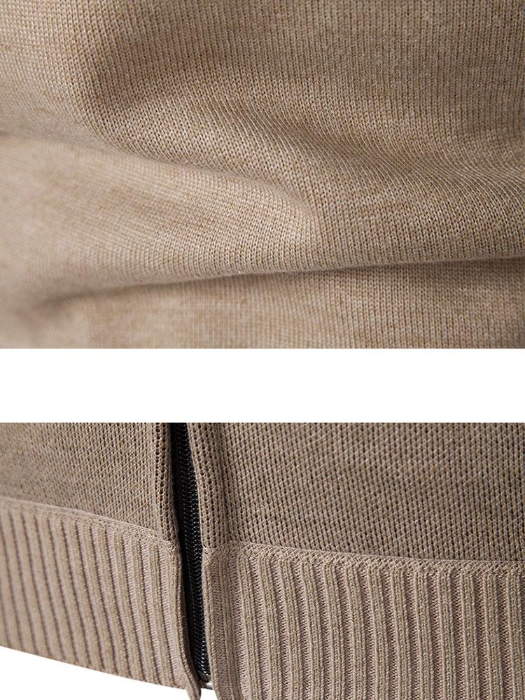 Karierter Strickpullover Für Herren | Langarm