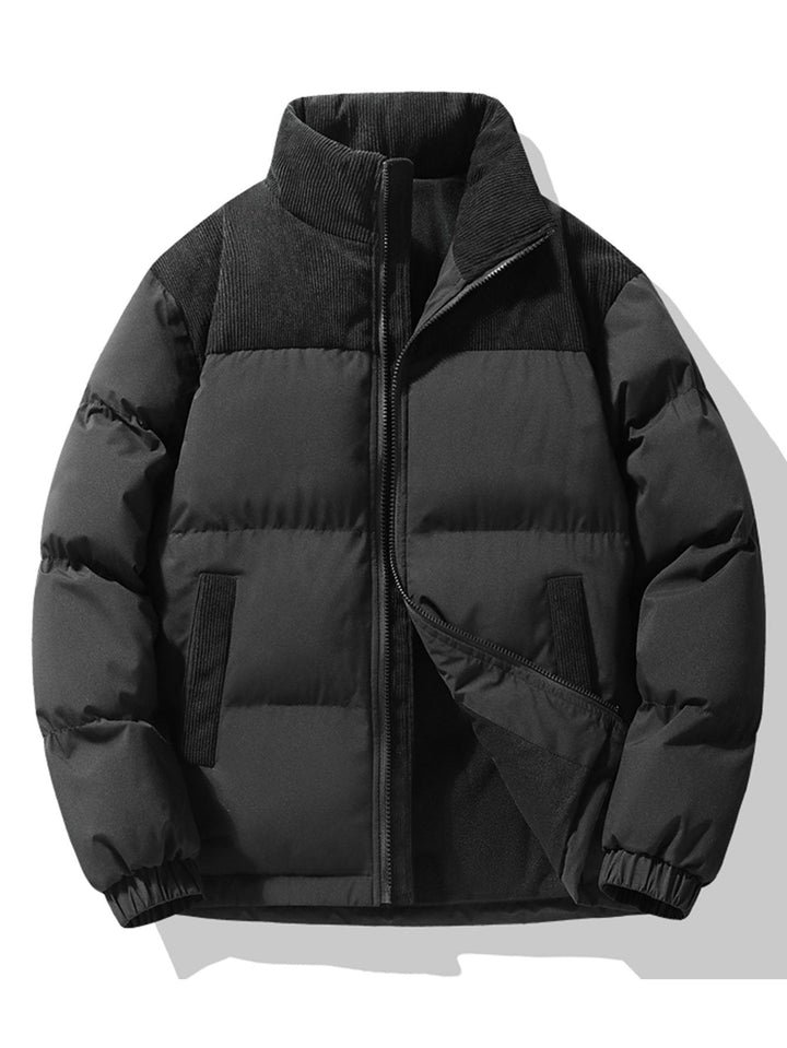 Herren Winter Daunenjacke | Mit Tasche
