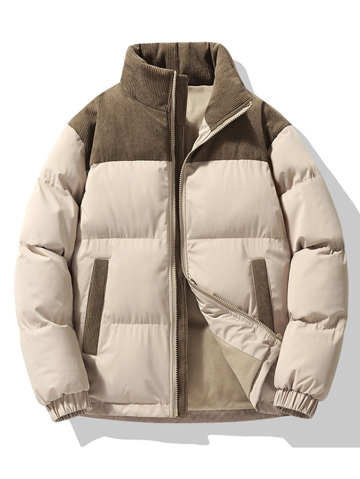 Herren Winter Daunenjacke | Mit Tasche