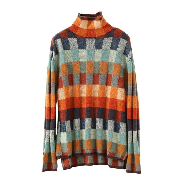 Damen Rollkragenpullover aus Kaschmir – Luxuriös, Warm & Weich | Zeitloses Design für Herbst & Winter