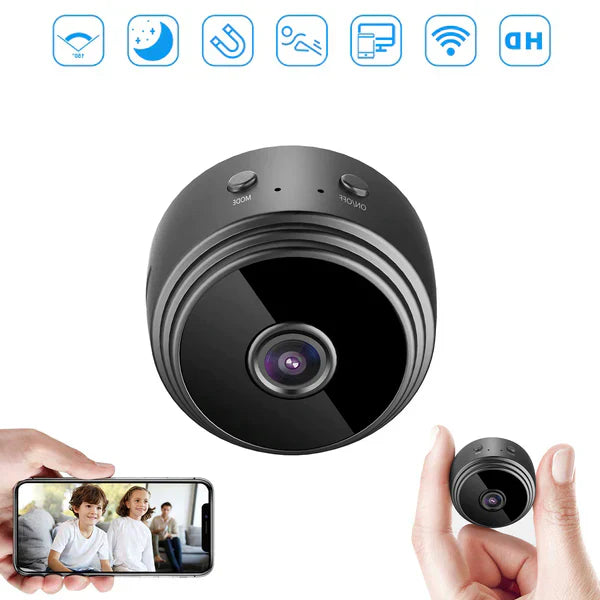 Mini Indoor WiFi Security Camera with Night Vision
