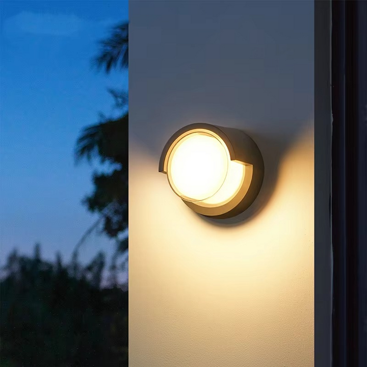LED Motion Sensor Outdoor Wall Light Modern Design Fixture