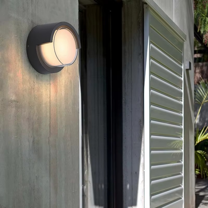 LED Motion Sensor Outdoor Wall Light Modern Design Fixture