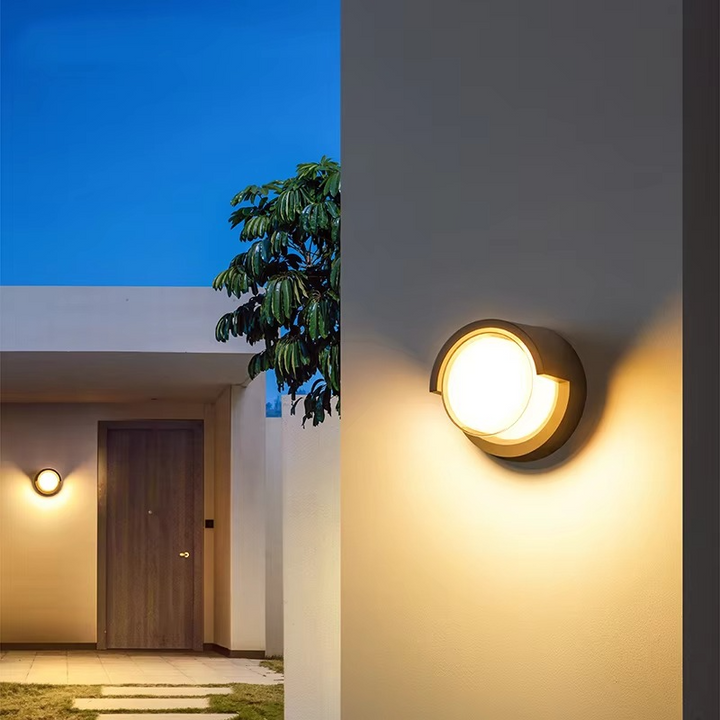 LED Motion Sensor Outdoor Wall Light Modern Design Fixture