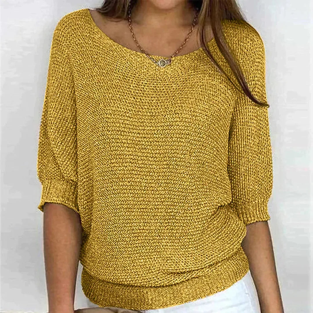 Klassischer Strickpullover Für Damen | Winter
