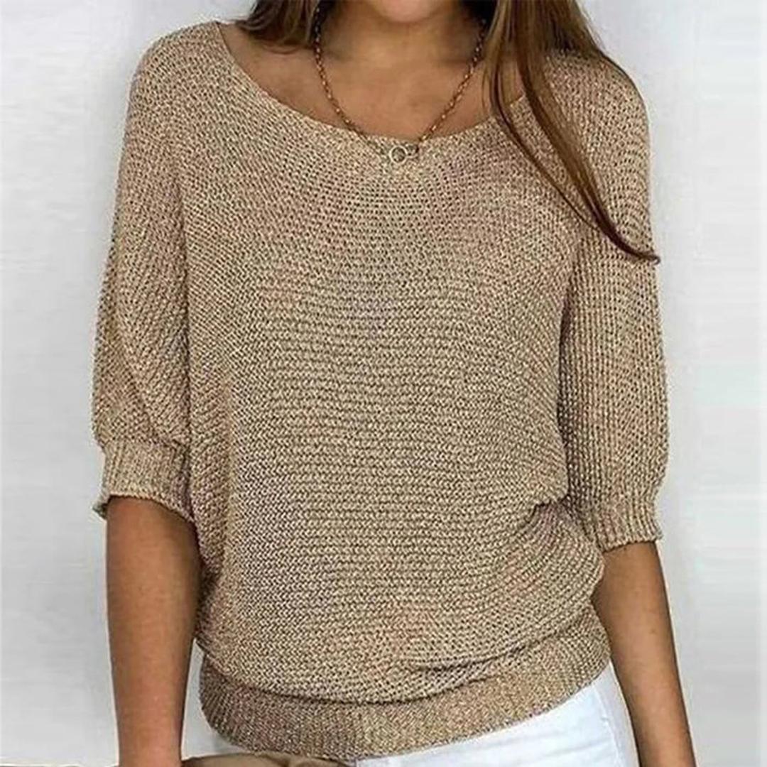 Klassischer Strickpullover Für Damen | Winter