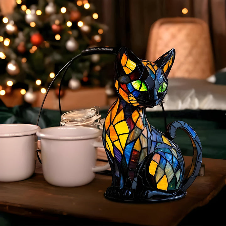 Cat Shaped Colour Changing Desk Lamp Decorative Ambient Light