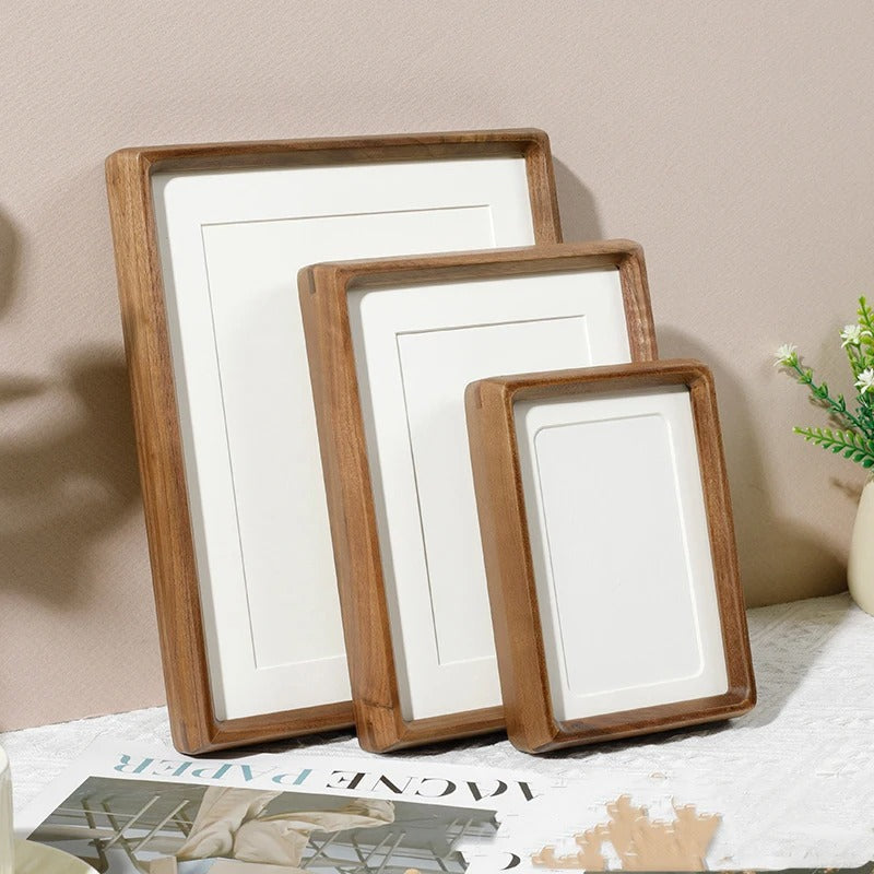 Rectangular Rounded Modern Photo Frame Display for Interior Décor