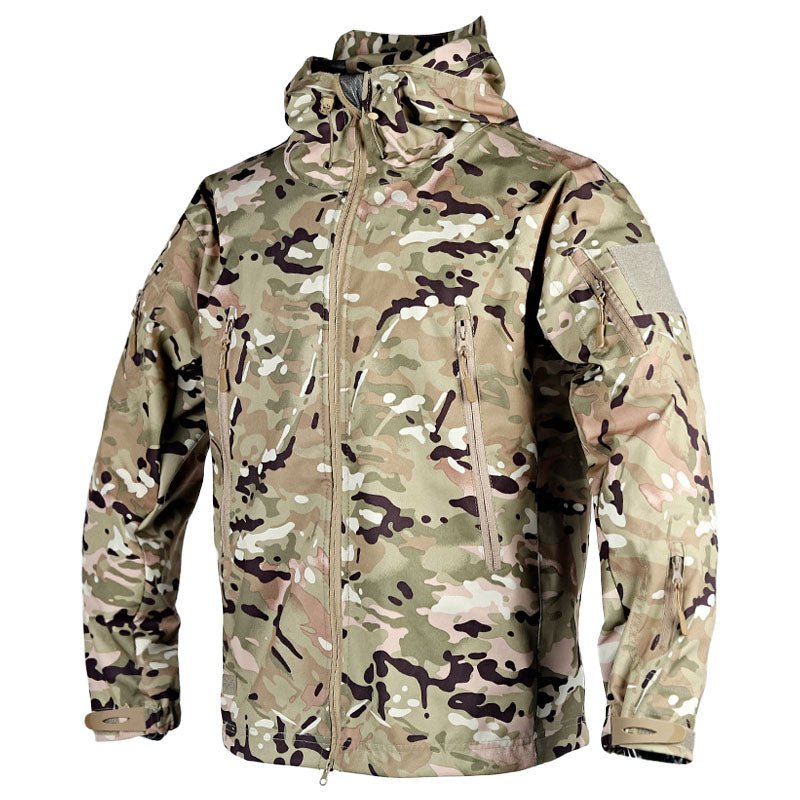 Herren Outdoor Regenjacke | Reißverschluss
