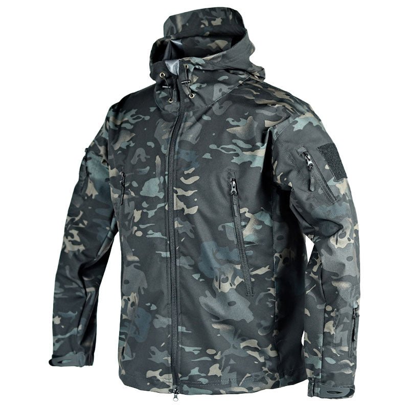 Herren Outdoor Regenjacke | Reißverschluss