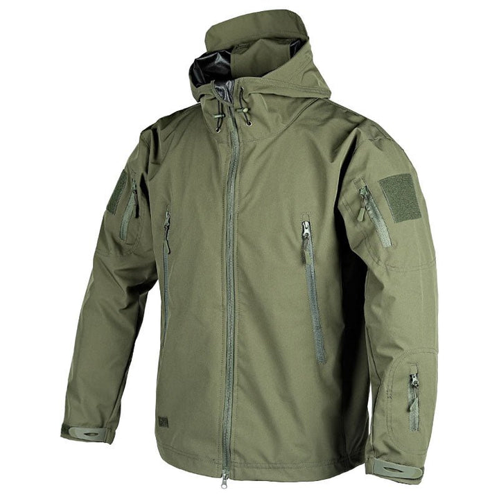 Herren Outdoor Regenjacke | Reißverschluss