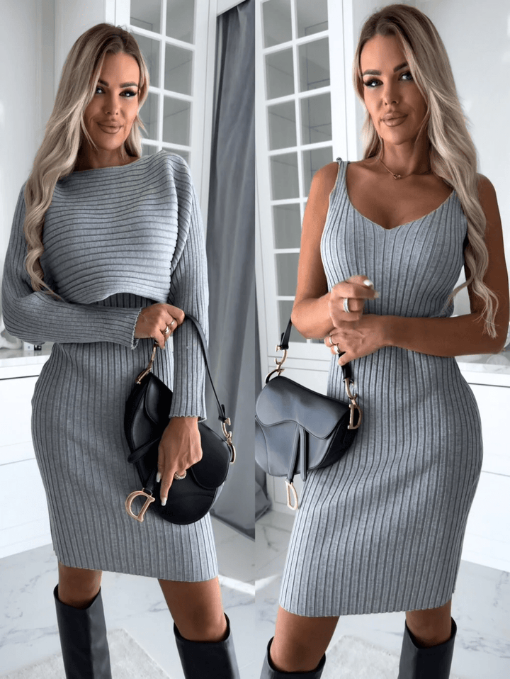 Stylisches Zweiteiler-Outfit | Winter