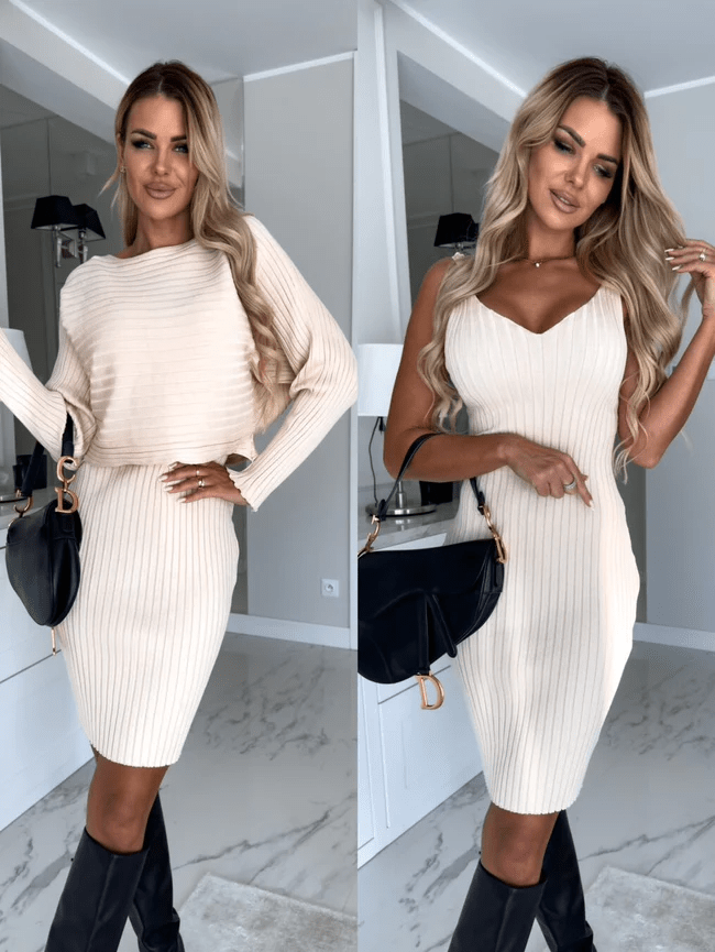 Stylisches Zweiteiler-Outfit | Winter