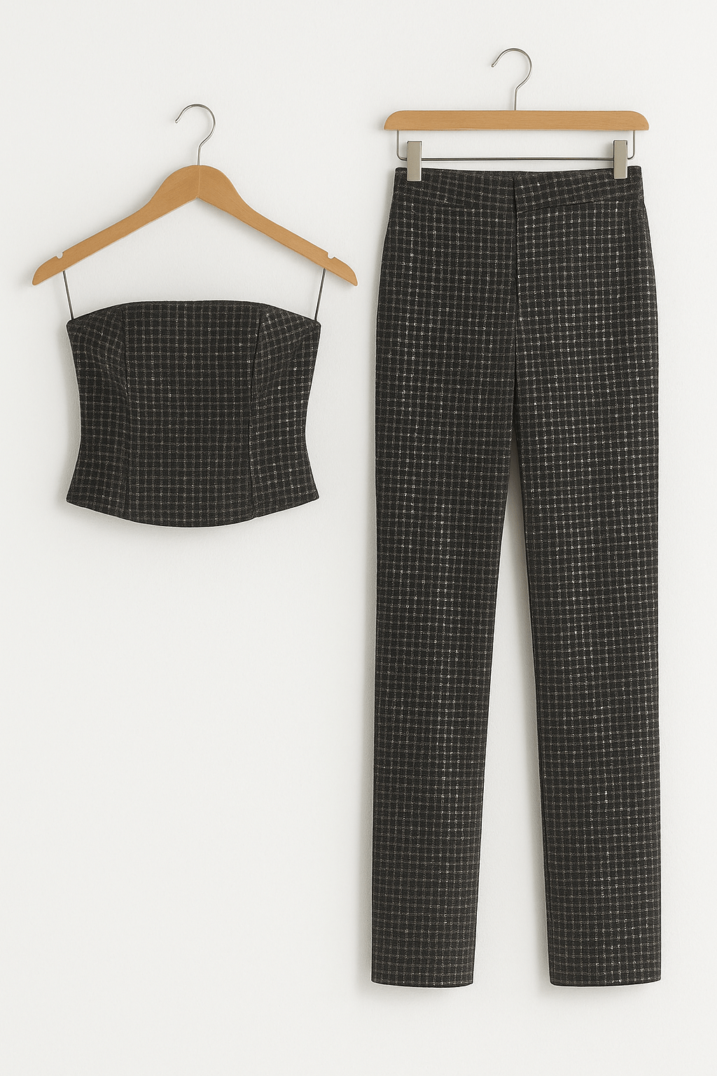 Damen Schulterfreie Pailletten Jumpsuit | Stilvoll
